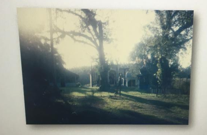 A view of the temple's condition from the front in 1990. — Screengrab of picture courtesy of K. Chellappa