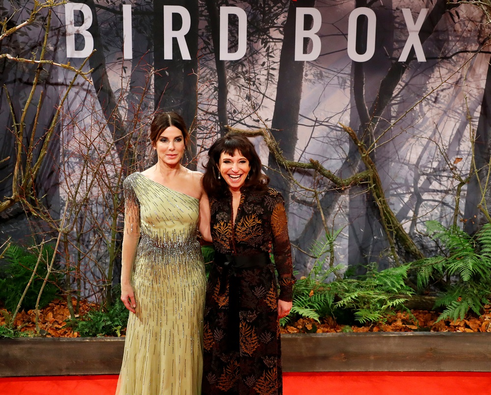 Director Susanne Bier and cast member Sandra Bullock arrive for the European premiere of the movie u00e2u20acu02dcBird Boxu00e2u20acu2122 at Zoo Palast cinema in Berlin November 27, 2018. u00e2u20acu201d Reuters pic      