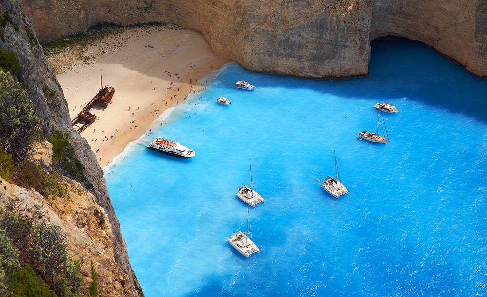 Shipwreck Beach in Zakynthos, Greece. u00e2u20acu201d AFP pic     