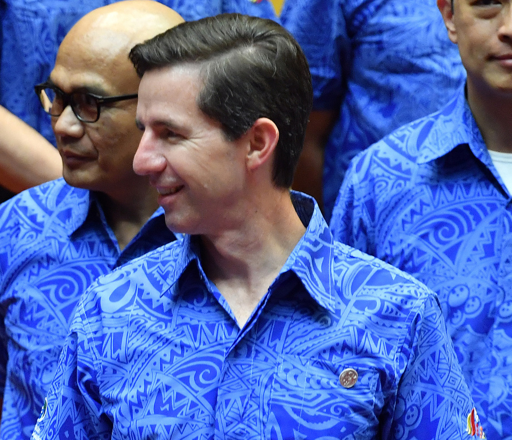 Australia's Trade Minister Simon Birmingham said Australia was a 'crucial supplier' to China. — AFP pic