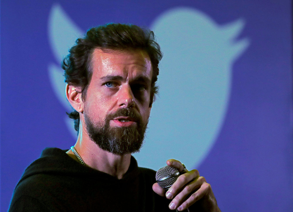 Twitter CEO Jack Dorsey addresses students during a town hall at the Indian Institute of Technology (IIT) in New Delhi November 12, 2018. u00e2u20acu201d Reuters pic