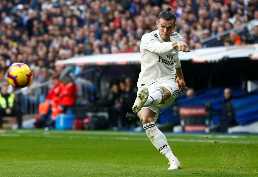 Real Madrid's Gareth Bale in action during the match against Real Valladolid, November 3, 2018. u00e2u20acu2022 Reuters pic
