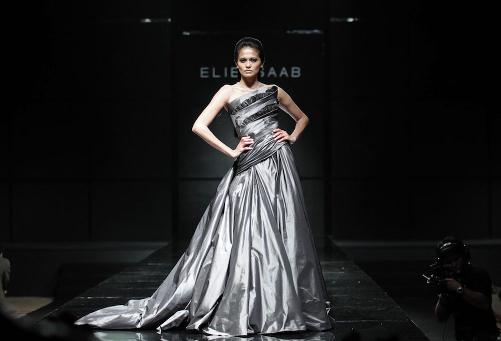 The Elie Saab fashion show during the 2008 gala. — Picture courtesy of MAF