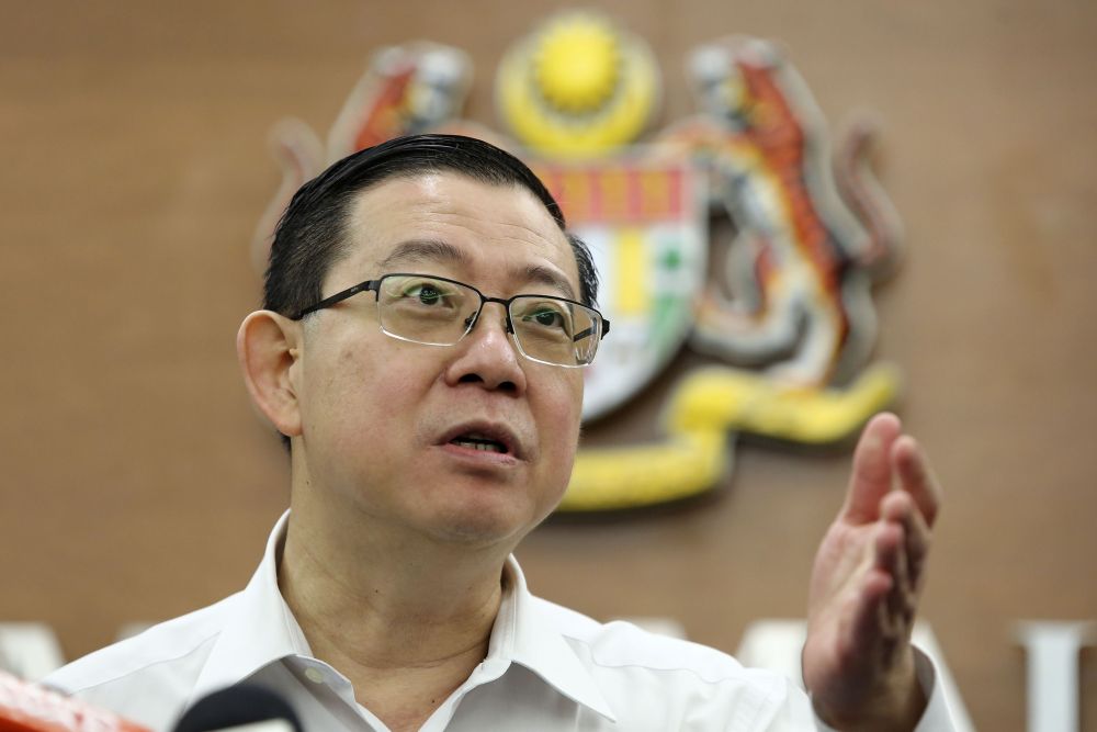 Finance Minister Lim Guan Eng speaks during a press conference in Parliament, Kuala Lumpur November 3, 2018. u00e2u20acu2022 Picture by Yusof Mat Isa