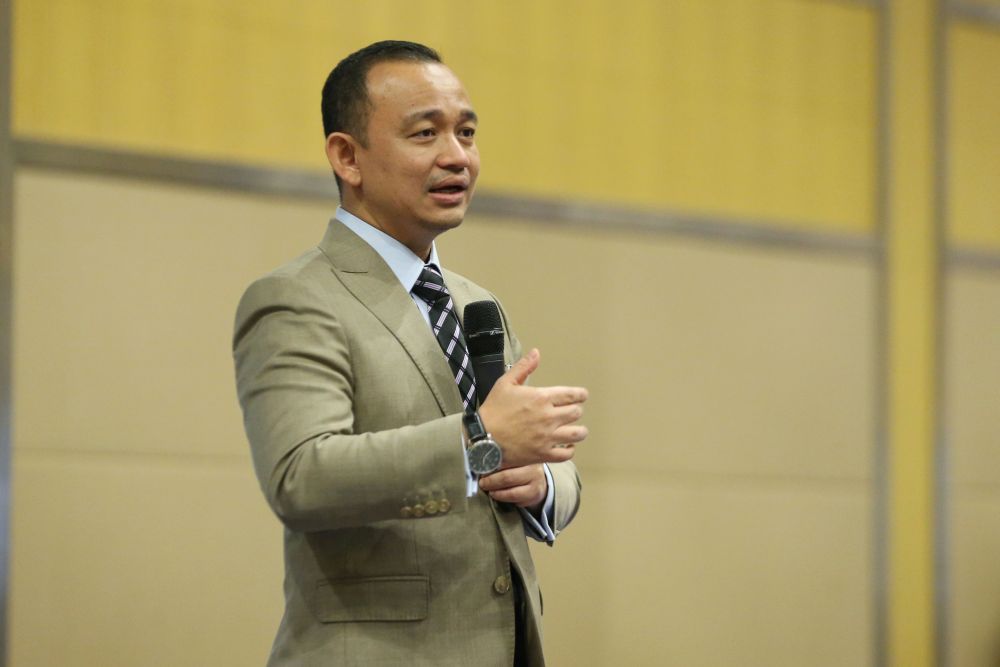 Education Minister Maszlee Malik speaks during a forum in Putrajaya November 13, 2018. u00e2u20acu201d Picture by Azinuddin Ghazali