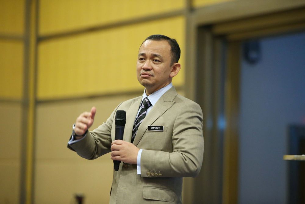 Education Minister Maszlee Malik speaks during a forum in Putrajaya November 13, 2018. u00e2u20acu201d Picture by Azinuddin Ghazali