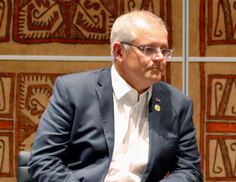 Australia's Prime Minister Scott Morrison during the Apec Summit in Port Moresby, Papua New Guinea November 18, 2018. u00e2u20acu201d Reuters pic