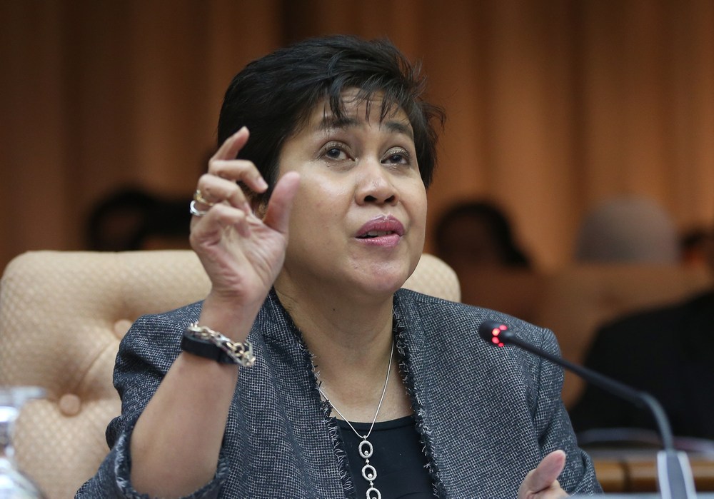 Governor Bank Negara Datuk Nor Shamsiah Mohd Yunus speaking at the third quarter Bank Negara report presentation in Kuala Lumpur November 16, 2018. u00e2u20acu201d Picture by Razak Ghazali