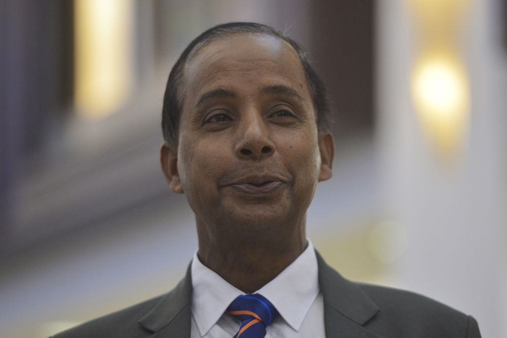Human Resources Minister M. Kulasegaran is pictured at Parliament in Kuala Lumpur November 22, 2018. u00e2u20acu201d Picture by Mukhriz Hazim