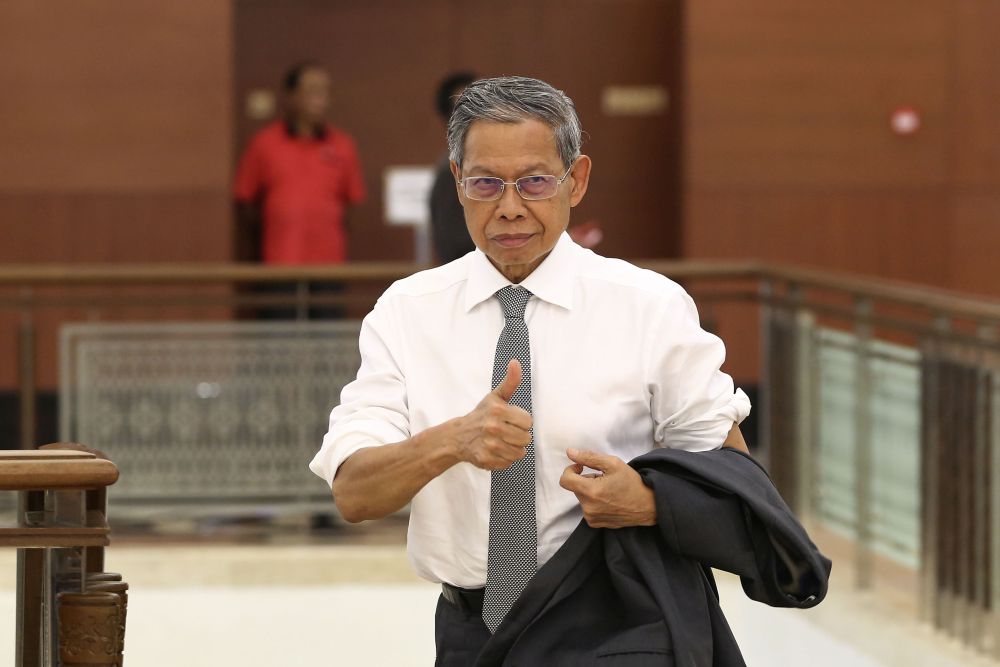 Datuk Seri Mustapa Mohamed is pictured at Parliament, Kuala Lumpur November 27, 2018.u00e2u20acu2022 Picture by Yusof Mat Isa