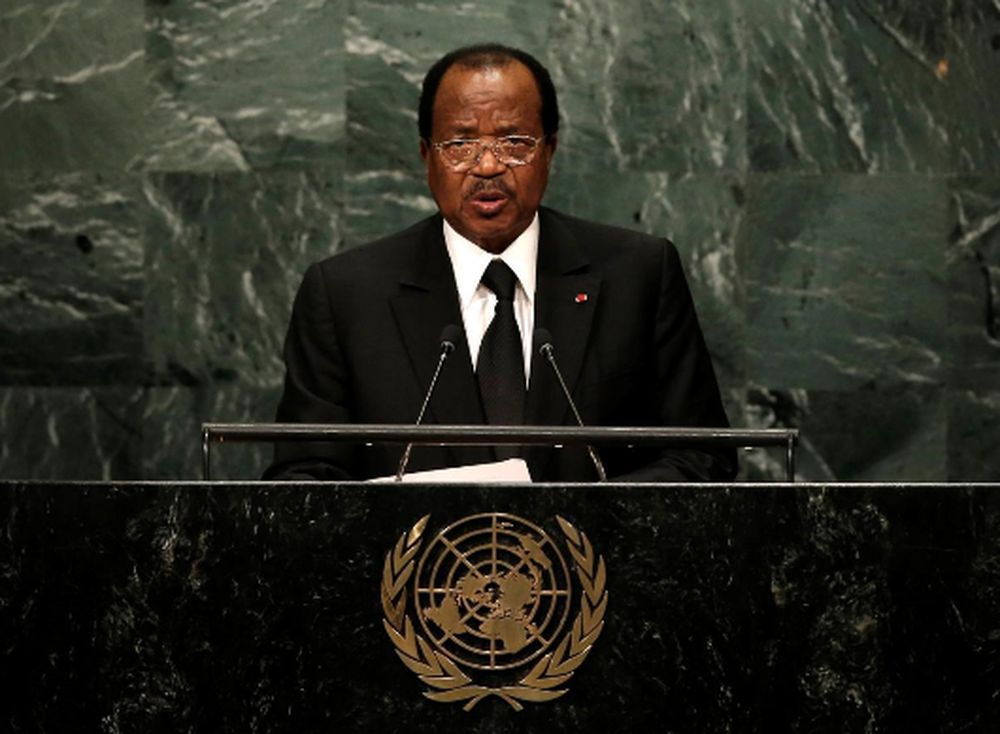 President Paul Biya of Cameroon addresses the 71st United Nations General Assembly in Manhattan, New York, September 22, 2016. u00e2u20acu201d Reuters pic