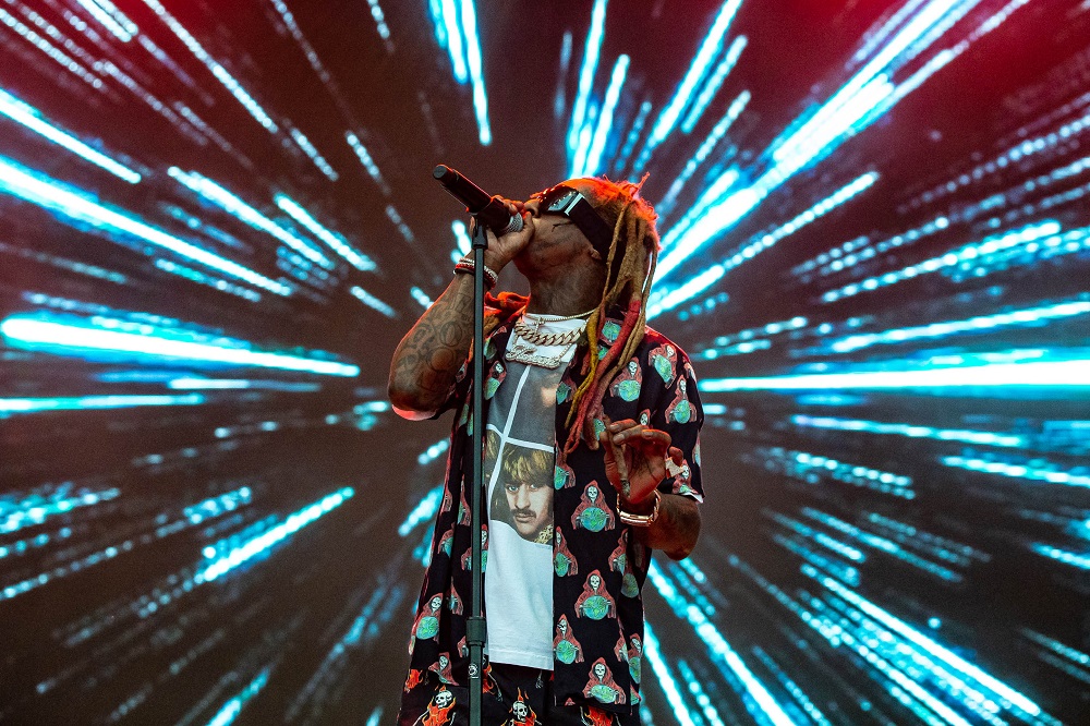 Lil Wayne performing during the 2018 Austin City Limits Music Festival. u00e2u20acu201d AFP pic