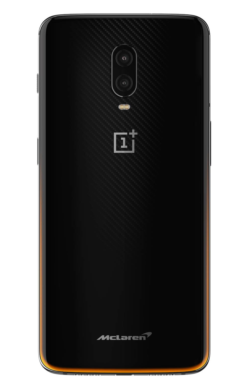 OnePlus and McLaren launch the carbon fibre covered Formula 1-inspired 6T smartphone. u00e2u20acu201d Picture courtesy of OnePlus