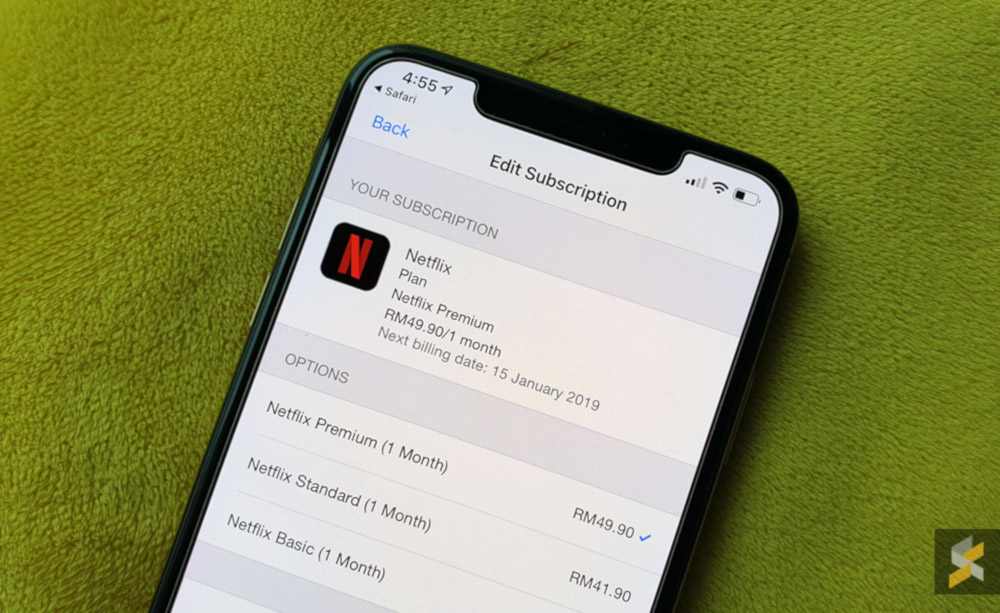 Netflix no longer provides the option for Apple users to subscribe via their iTunes account. Existing users on iOS devices wonu00e2u20acu2122t have to worry as this new change only affects new subscribers. u00e2u20acu201d Picture courtesy of SoyaCincau
