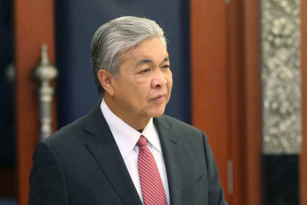 Datuk Seri Ahmad Zahid Hamidi in Parliament in Kuala Lumpur December 3, 2018. u00e2u20acu201d Picture by Razak Ghazalinn