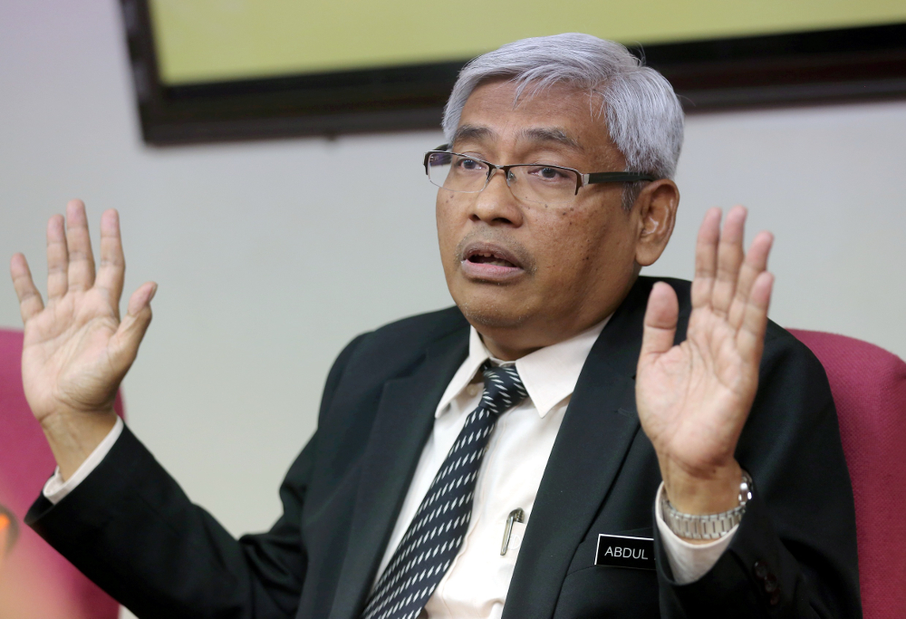 DAP vice chairman Abdul Aziz Bari speaks to reporters in Perak December 4, 2018. u00e2u20acu201d Picture by Farhan Najib