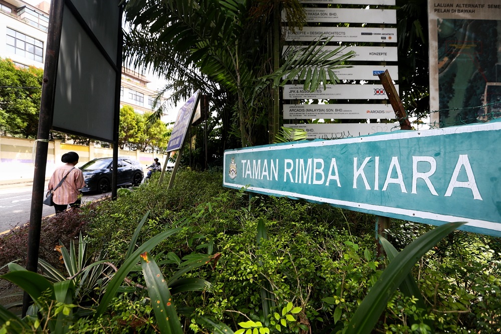 A general view of Rimba Kiara Park in Kuala Lumpur December 6, 2018. u00e2u20acu201d Picture by Ahmad Zamzahuri