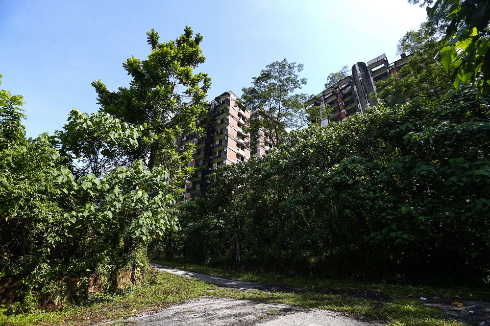General view of the long-abandoned Highland Towers condominiums in Kuala Lumpur December 7, 2018. u00e2u20acu201d Picture by Ahmad Zamzahuri