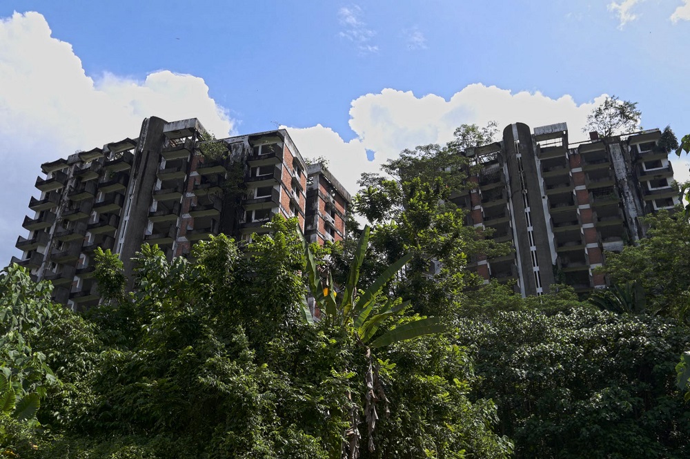 General view of the long-abandoned Highland Towers condominiums in Kuala Lumpur December 7, 2018. u00e2u20acu201d Picture by Ahmad Zamzahuri