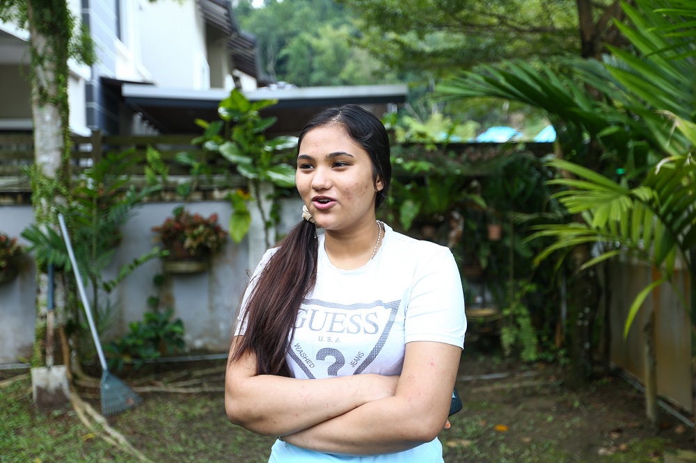Seema Mayyuwaddyzin speaks to Malay Mail in Kuala Lumpur December 7, 2018. — Picture by Ahmad Zamzahuri