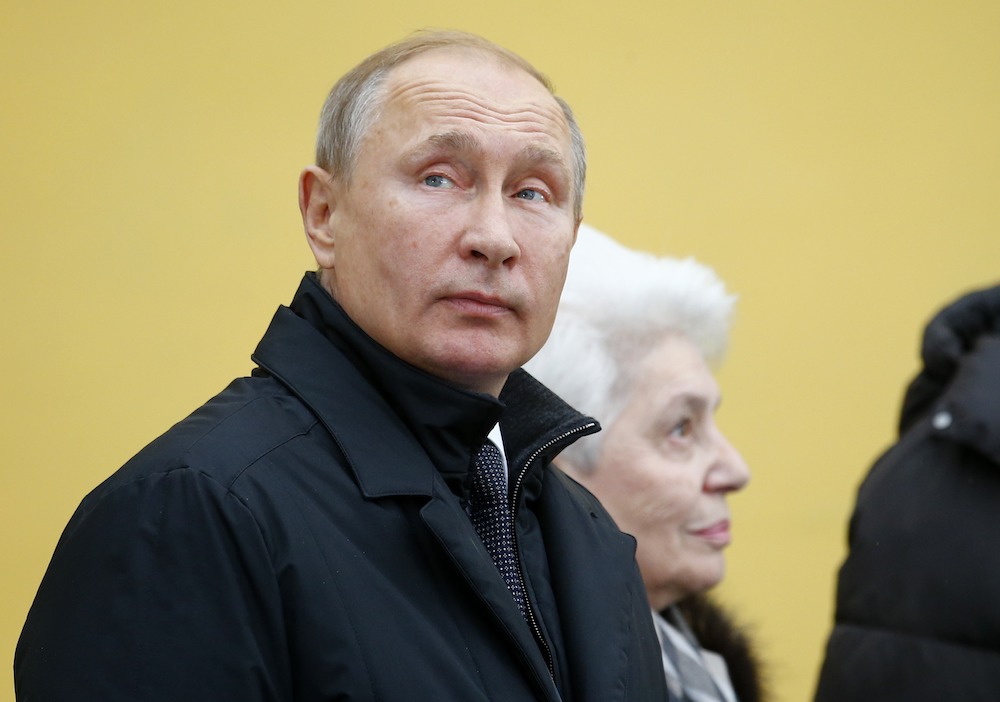 Russian President Vladimir Putin takes part in a ceremony to unveil a monument to Soviet-era dissident Alexander Solzhenitsyn in Moscow December 11, 2018. u00e2u20acu201d Reuters pic