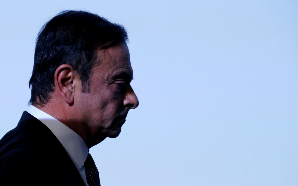 Carlos Ghosn, chairman and CEO of the Renault-Nissan-Mitsubishi Alliance, attends the Tomorrow In Motion event on the eve of press day at the Paris Auto Show, in Paris, October 1, 2018. u00e2u20acu201d Reuters pic