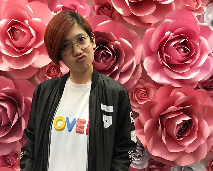 The DJ is known for her positive image. — Picture from Facebook / Sam Mak