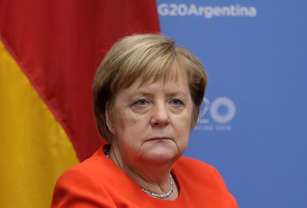 German Chancellor Angela Merkel attends a meeting with U.S. President Donald Trump during the G20 leaders summit in Buenos Aires, Argentina December 1, 2018. u00e2u20acu201d Reuters pic