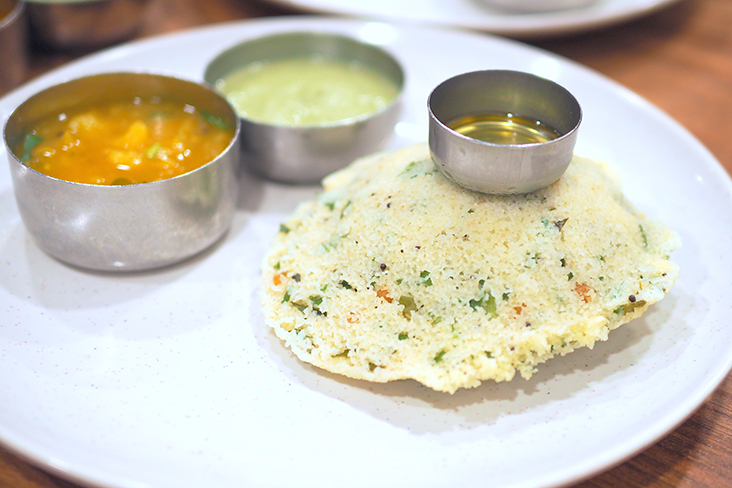 Enjoy a hot Rava Idli made with roasted semolina for a light, tasty meal