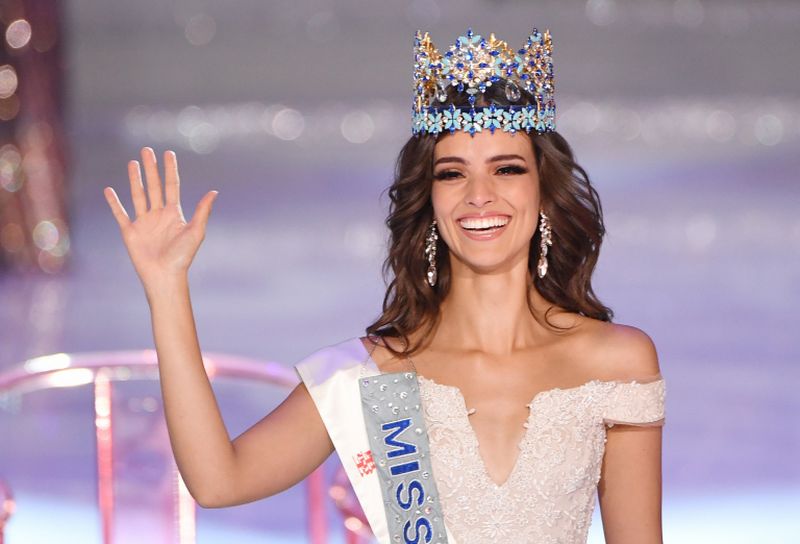 Miss Mexico Vanessa Ponce de Leon reacts after winning the 68th Miss World contest final in Sanya, on the tropical Chinese island of Hainan on December 8, 2018. u00e2u20acu2022 AFP pic