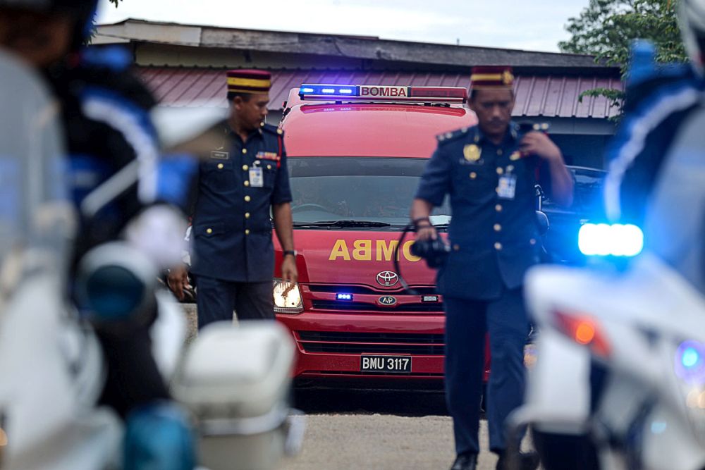 The coffin of the late Muhammad Adib Mohd Kassim arrives home in Kampung Tebengau, Alor Setar December 18, 2018. u00e2u20acu201d Picture by Sayuti Zainudin