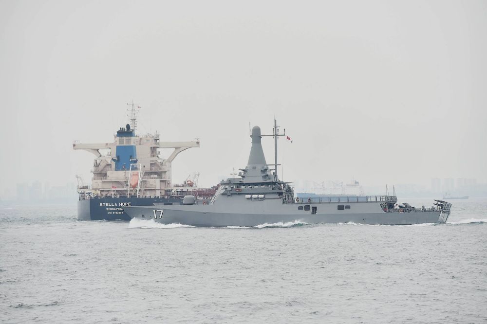 Singapore Navy's RSS Unity is seen in the republic's waters in an undated picture. u00e2u20acu201d Picture via Facebook/Republic of Singapore Navy