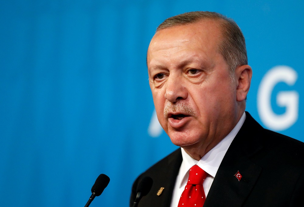 Turkish President Recep Tayyip Erdogan holds a news conference at the final day of the G20 leaders summit in Buenos Aires, Argentina December 1, 2018. u00e2u20acu201d Reuters pic