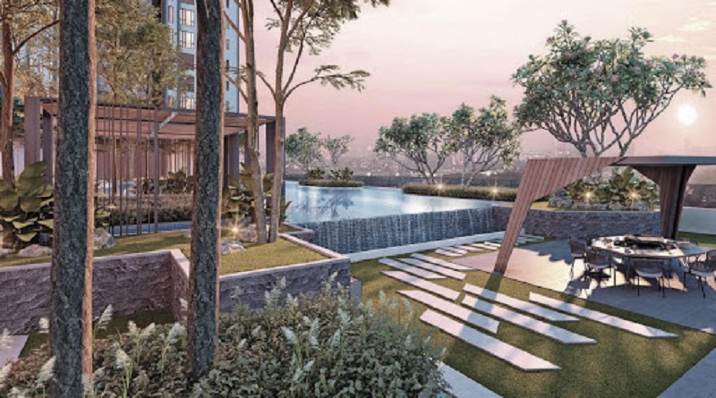 Well-appointed amenities like this elegant barbeque deck can increase the value of your investment.