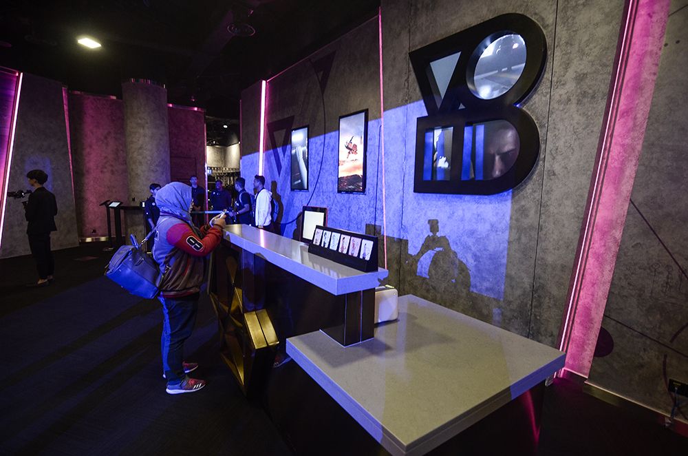 The RM10-million centre invites visitors to step into a digital world mapped over physical stages with interactive sensory elements.