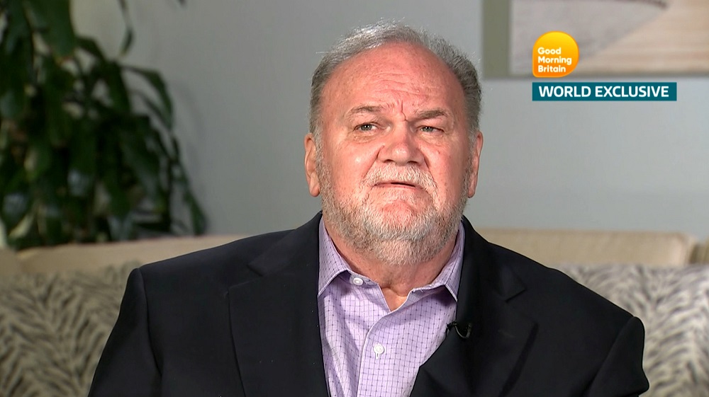 Thomas Markle, Meghan Markleu00e2u20acu2122s father, is seen in a still taken from video as he gives an interview to ITVu00e2u20acu2122s Good Morning Britain programme which is broadcast from London June 18, 2018. u00e2u20acu201d Good Morning Britain/ITV handout via Reuters pic