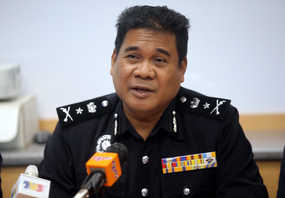 Perak Criminal Investigation Department chief SAC Yahya Abd Rahman said the explosives at the shophouse in Jelapang did not belong to the owner of the premise, December 12, 2018. u00e2u20acu2022 Picture by Farhan Najib