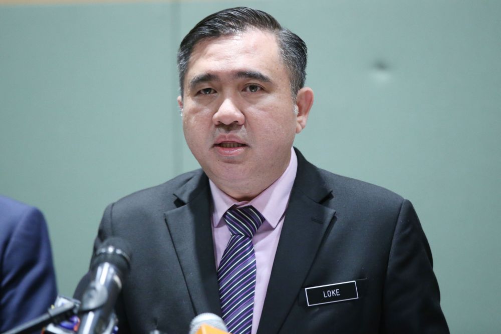 Transport Minister Anthony Loke speaks during a press conference in Kuala Lumpur December 5, 2018. u00e2u20acu2022 Picture by Azinuddin Ghazali