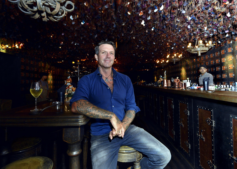 Sutton penned the Iron Fairies books as a teenager and is now the brains behind some of the world’s most aesthetically unique bars.