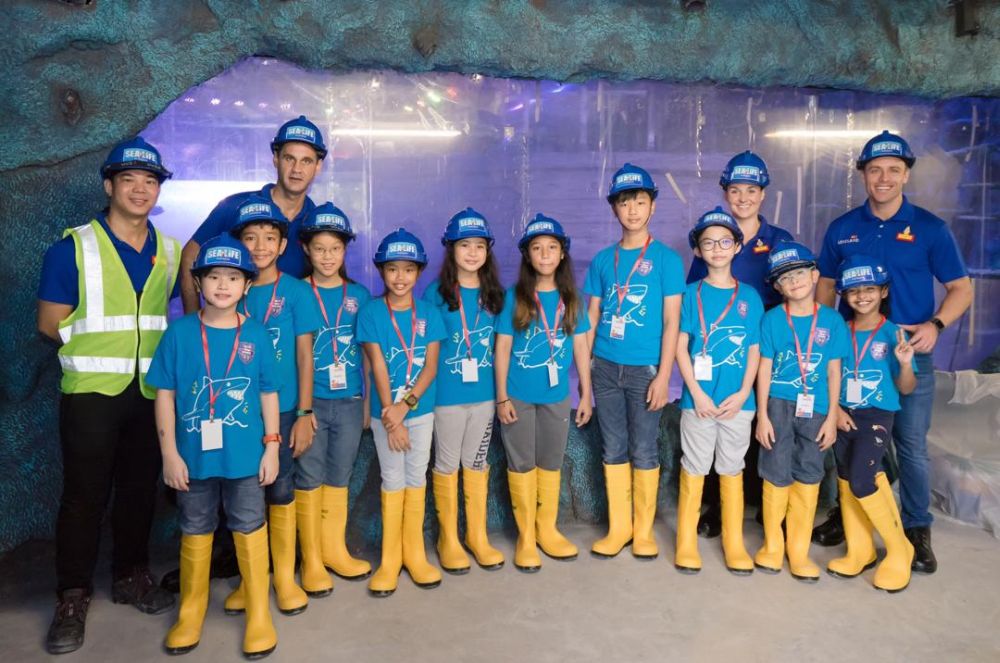 The Junior Rangers in South East Asia making their debut at Sea Life Malaysia's third milestone event on Saturday. — Picture courtesy of Legoland Malaysia