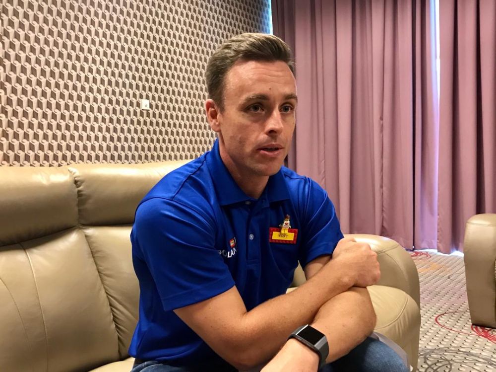 Legoland Malaysia Resort general manager Kurt Stocks said Sea Life Malaysia, which will be housed in a standalone facility, is expected to be operational by April next year. — Picture by Ben Tan