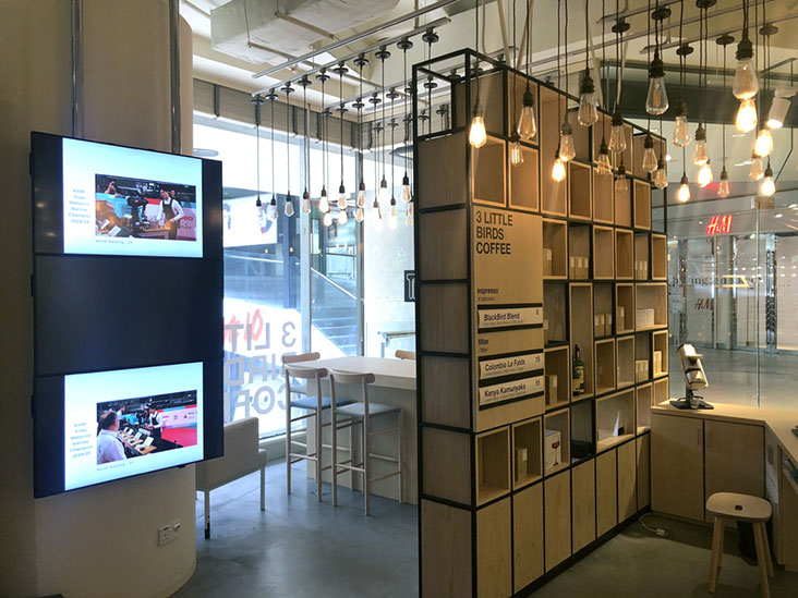 Look closer and you’ll notice shots of Malaysian Barista Champion Keith Koay in competition.