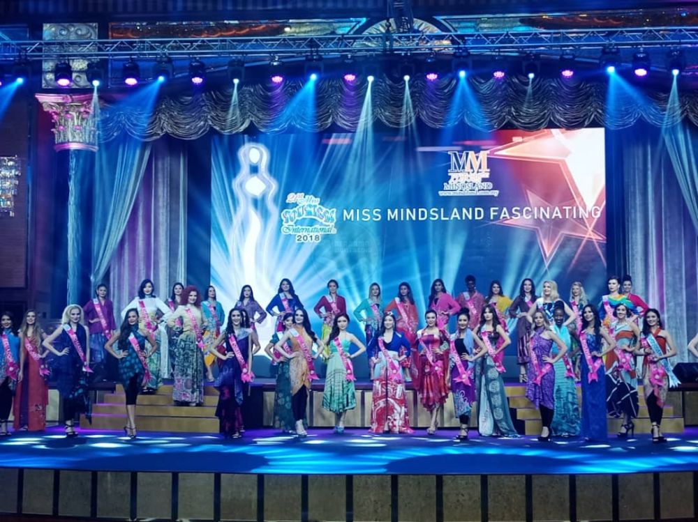 Participants from 45 countries took part in the Miss Tourism International pageant 2018/2019 which was held at Sunway Resort Hotel and Spa in Petaling Jaya. u00e2u20acu2022 Picture via Twitter/bernamadotcom