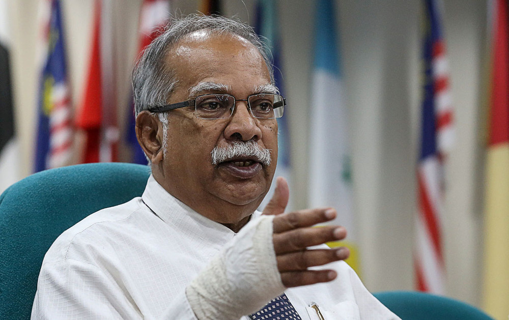 Penang Deputy Chief Minister P. Ramasamy during a press conference here at Komtar December 7, 2018. u00e2u20acu201d Picture by Sayuti Zainudin