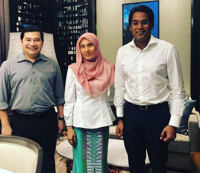 Rafizi recently posted a picture of the trio on his Twitter account, saying that they often had lunch together. u00e2u20acu2022 Picture via Twitter
