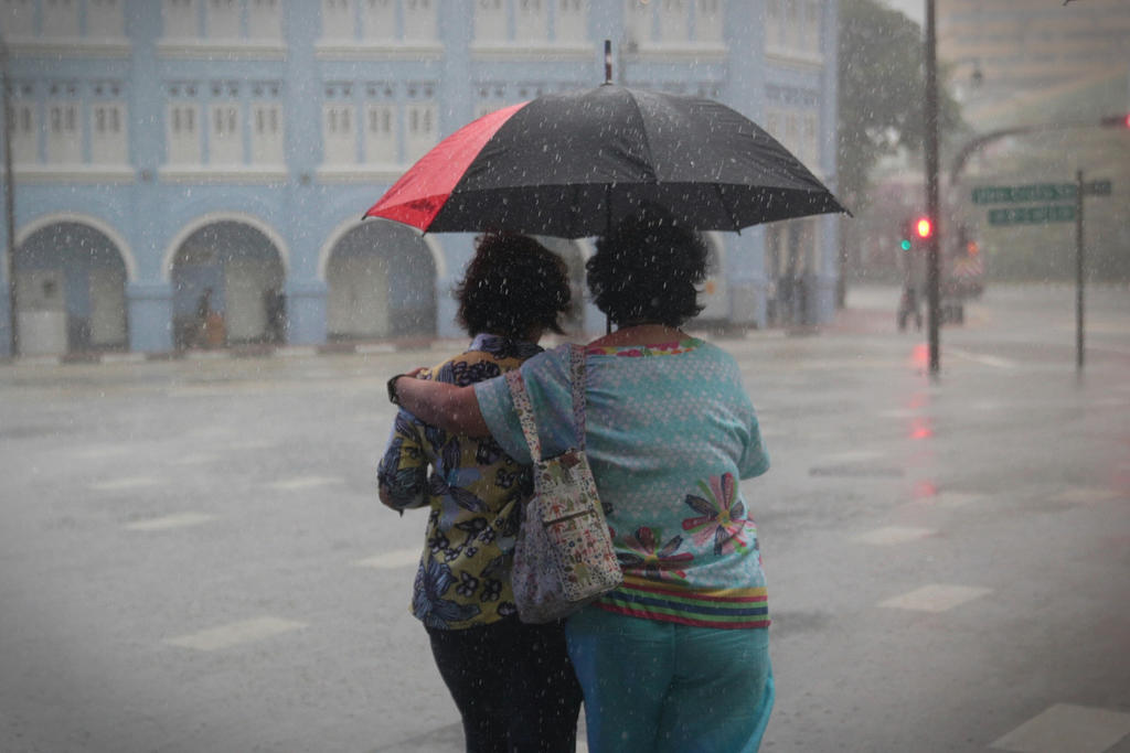 The MSS said that for the next two months, the Northeast Monsoon will likely bring more occurrences of short-duration moderate to heavy thundery showers in the afternoon. u00e2u20acu201d TODAY pic