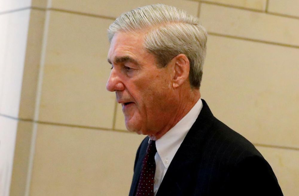 File picture shows Special Counsel Robert Mueller departing after briefing the US House Intelligence Committee on his investigation of potential collusion between Russia and the Trump campaign on Capitol Hill in Washington, June 20, 2017. u00e2u20acu201d Reuters pic