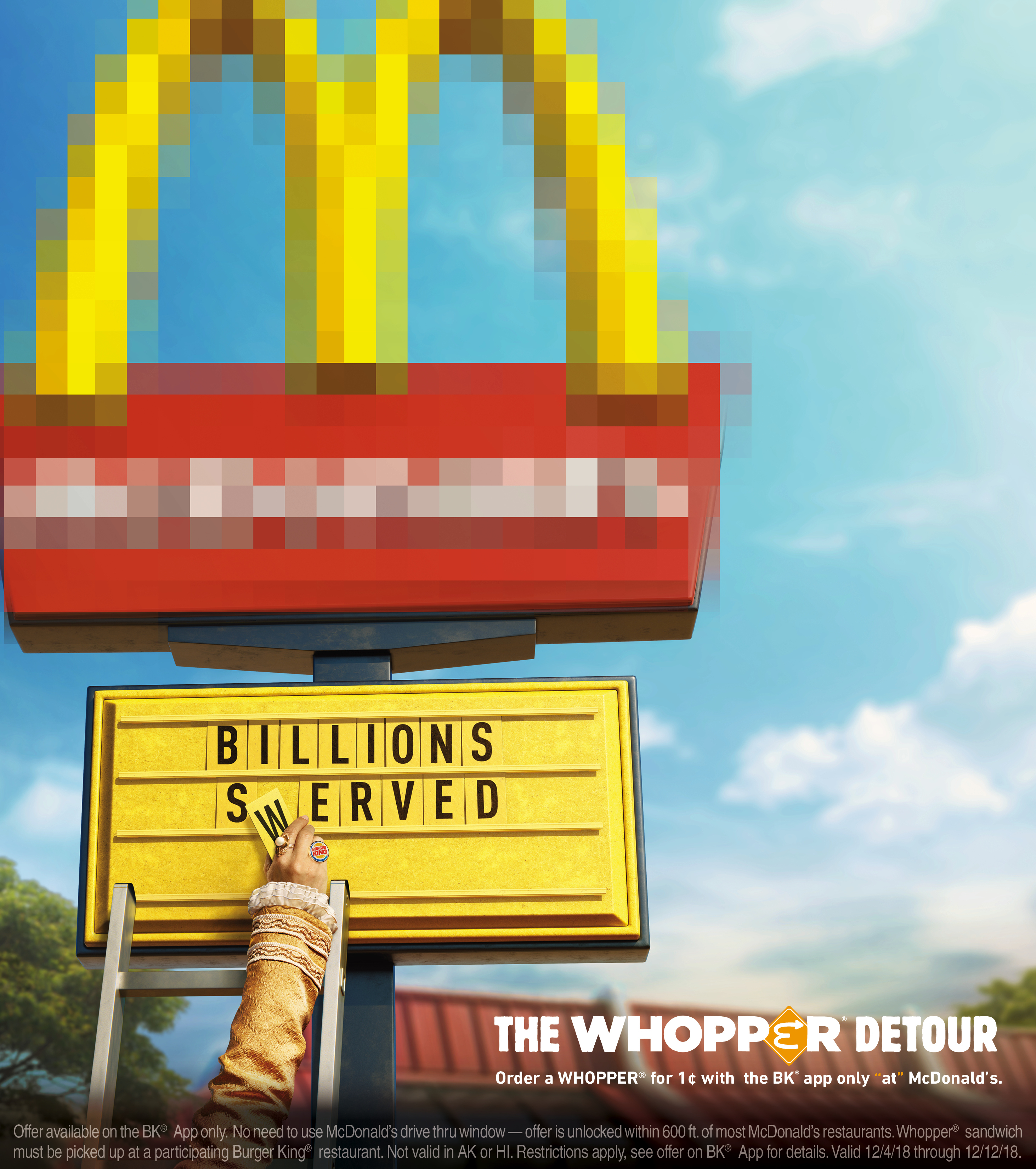 Burger King's Whopper Detour campaign. u00e2u20acu201d Picture courtesy of Burger King