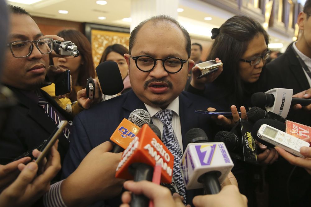 Hang Tuah MP Shamsul Iskandar Mohd Akin is seen at Parliament in Kuala Lumpur October 23, 2018. u00e2u20acu2022 Picture by Yusof Mat Isa