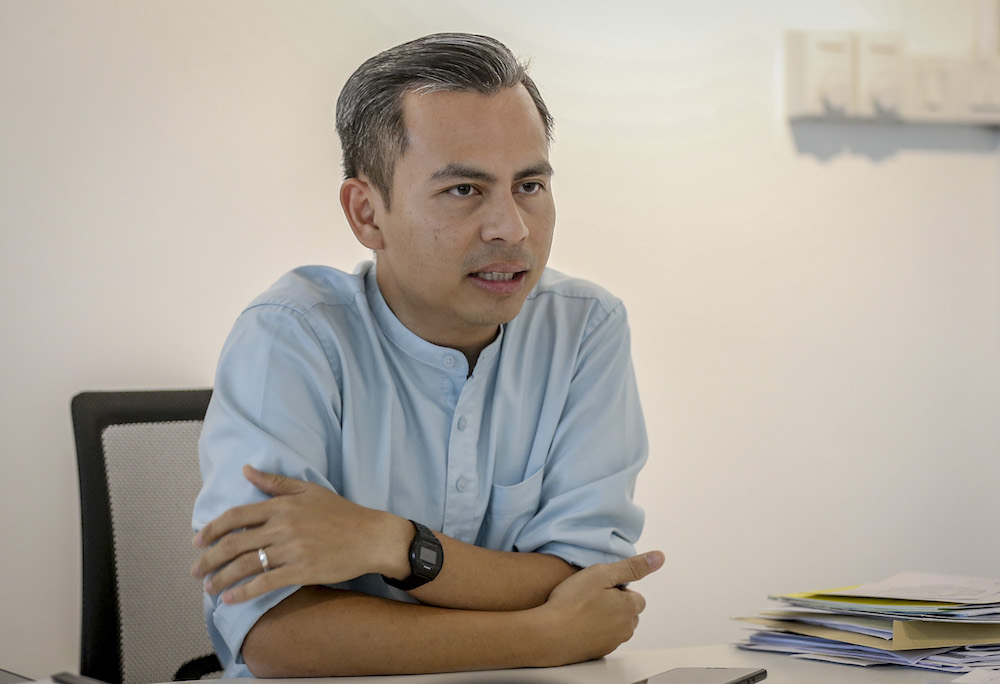 Lembah Pantai MP Fahmi Fadzil to Malay Mail at the Lembah Pantai Service Centre in Kuala Lumpur January 18, 2019. u00e2u20acu201d Picture by Firdaus Latif